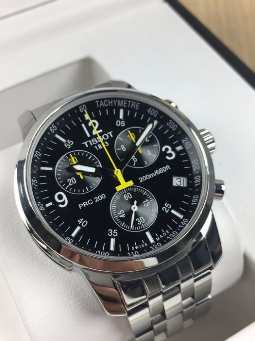 tissot men's t17158652 prc 200 chronograph watch